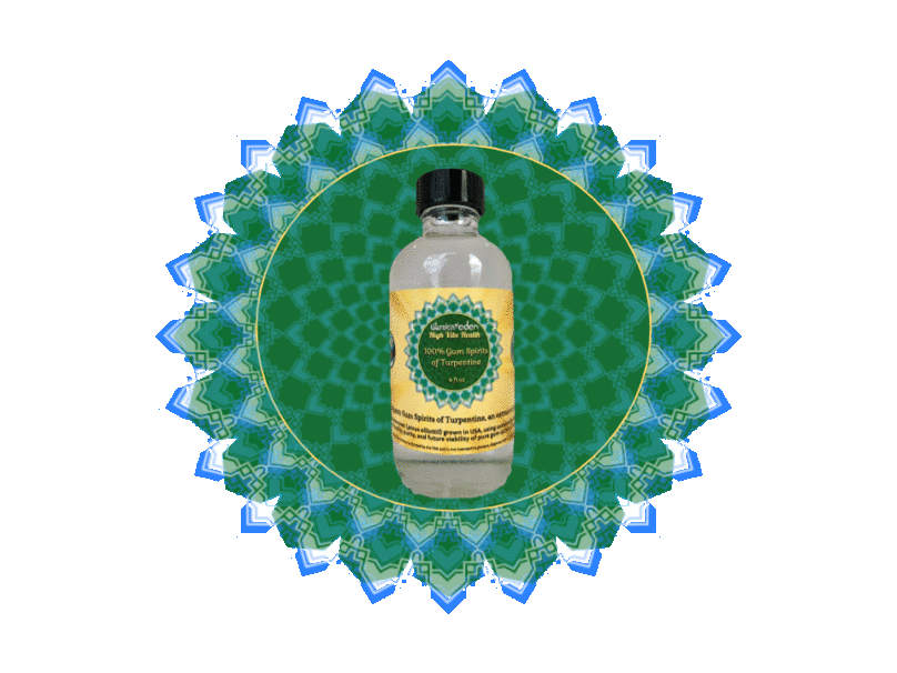 High Vibe Health 100% Gum Spirits of Turpentine from The Garden of Eden gif