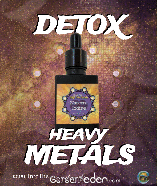 High Vibe Health from The Garden of Eden Nascent Iodine from The Garden of Eden detoxes heavy metals!