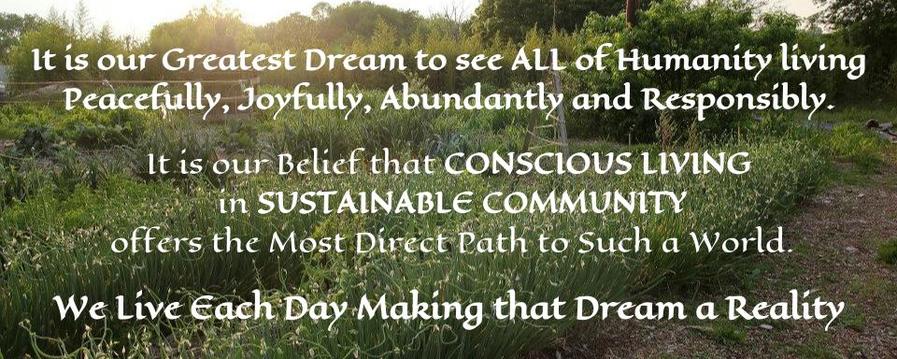 It is our greatest dream to see ALL of humanity living peacefully, joyfully, abundantly, and responsibly.
