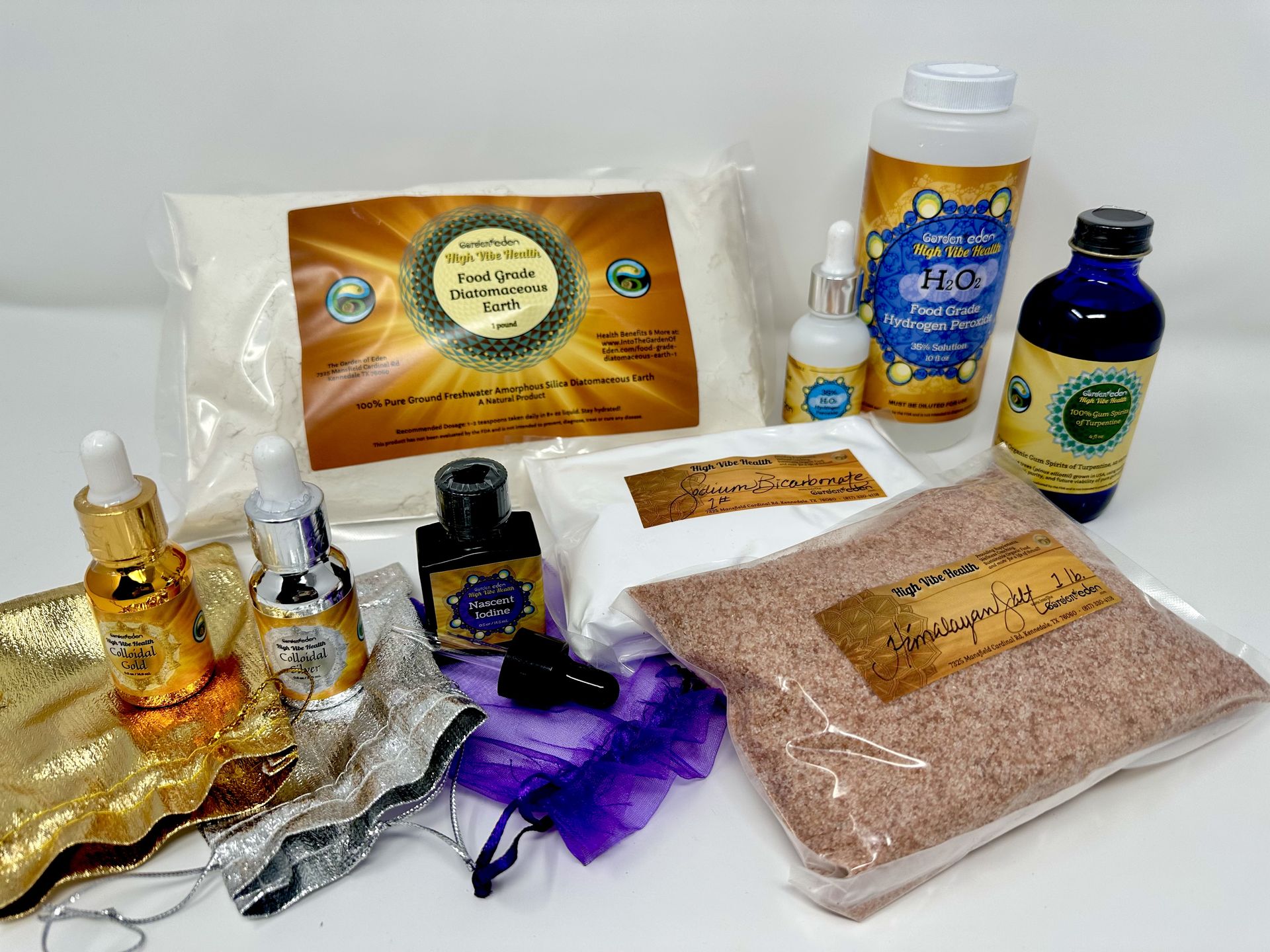 High Vibe Health from The Garden of Eden Master Cleanse bundle pack