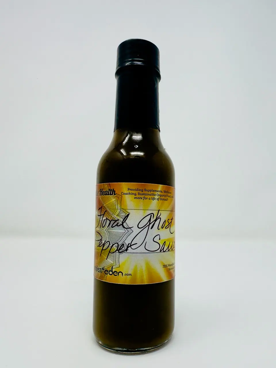 The Garden of Eden Floral Ghost Pepper Hot Sauce
