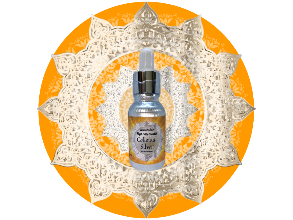 High Vibe Health from The Garden of Eden Colloidal Silver mandala