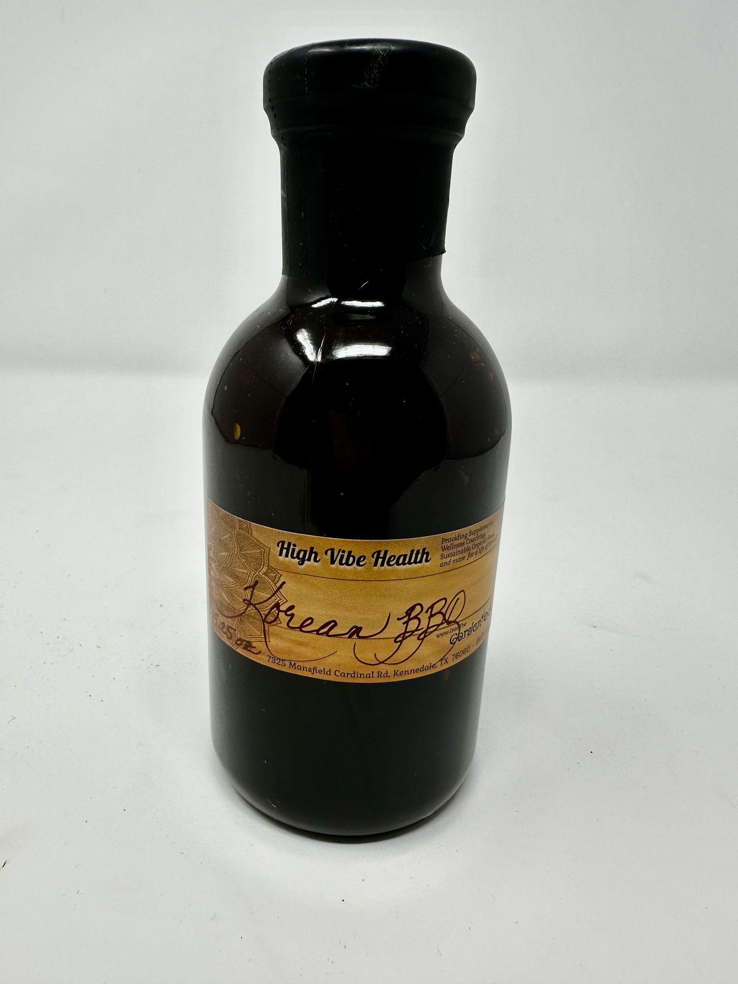 High Vibe Health Korean BBQ Sauce from The Garden of Eden