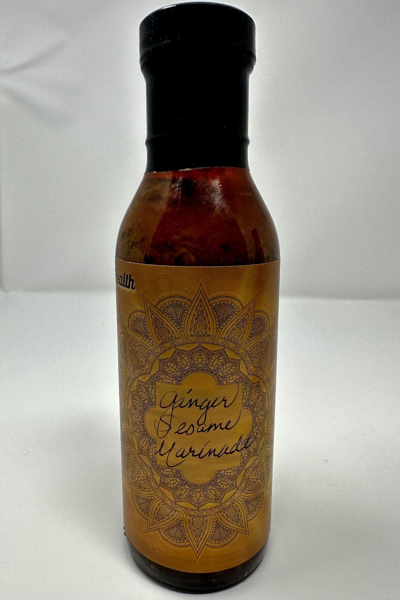 High Vibe Health Ginger Sesame Marinade from The Garden of Eden