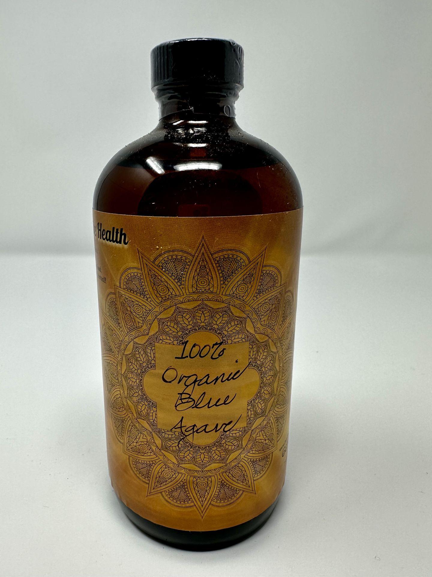 High Vibe Health 100% Organic Blue Agave Syrup from The Garden of Eden