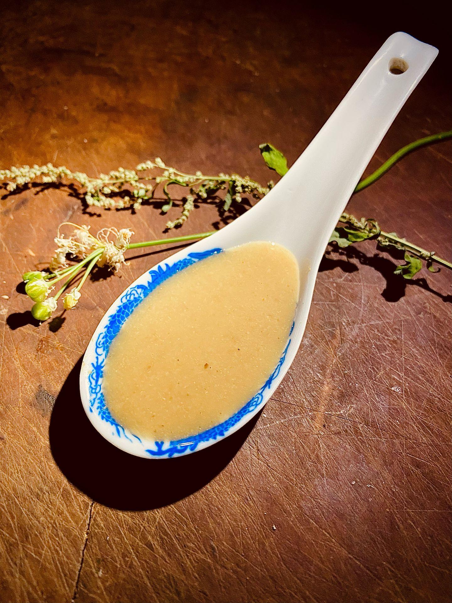 Honey Wasabi Hot Horseradish ACV from The Garden of Eden
