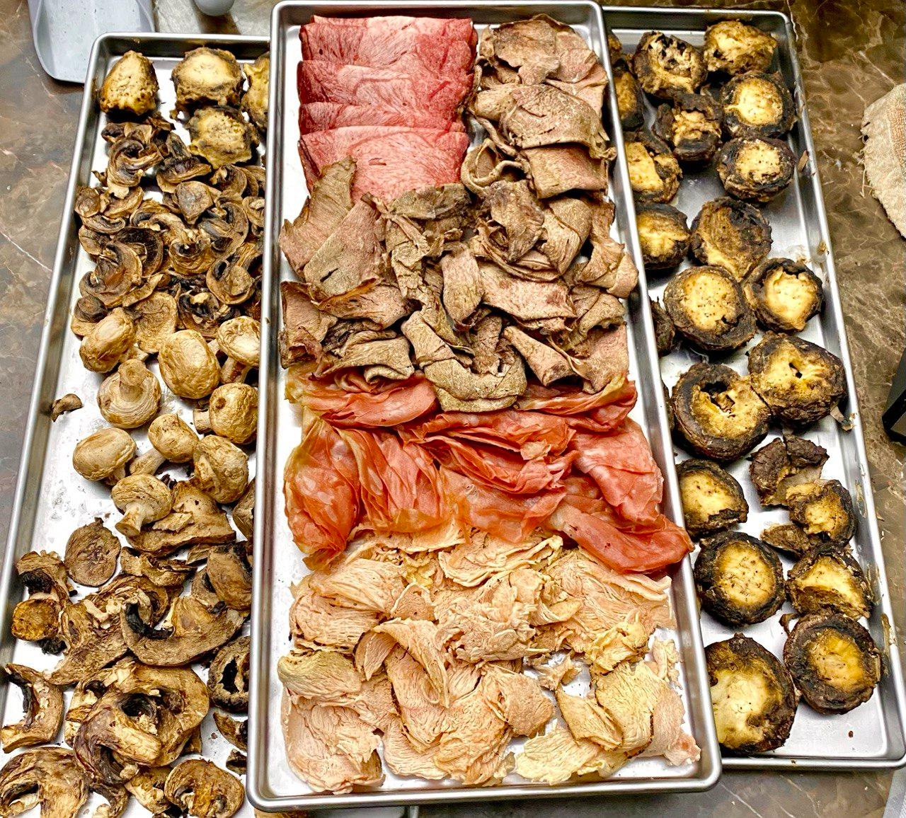 The Garden of Eden freeze dried mushrooms and meats