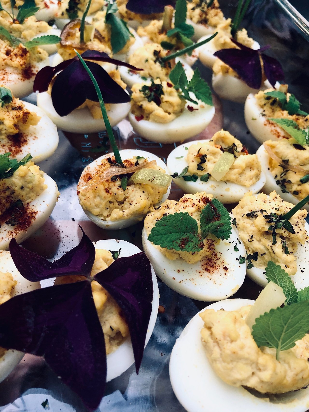 Deviled Eggs from The Garden of Eden