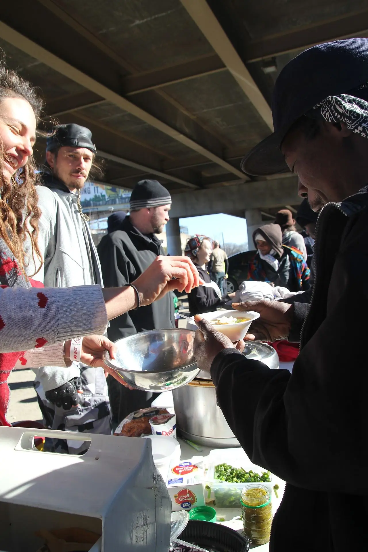 The Garden of Eden feeds the homeless in Dallas, TX