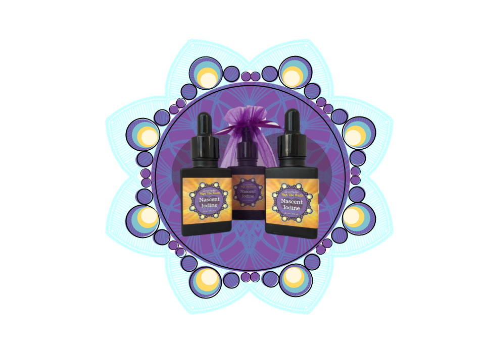 High Vibe Health from The Garden of Eden Nascent Iodine from The Garden of Eden mandala